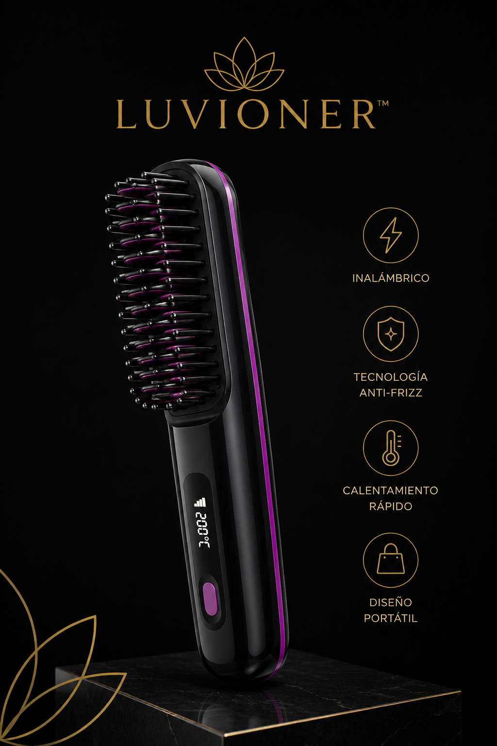 Luvioner AirBrush™ | Cepillo Alisador Premium