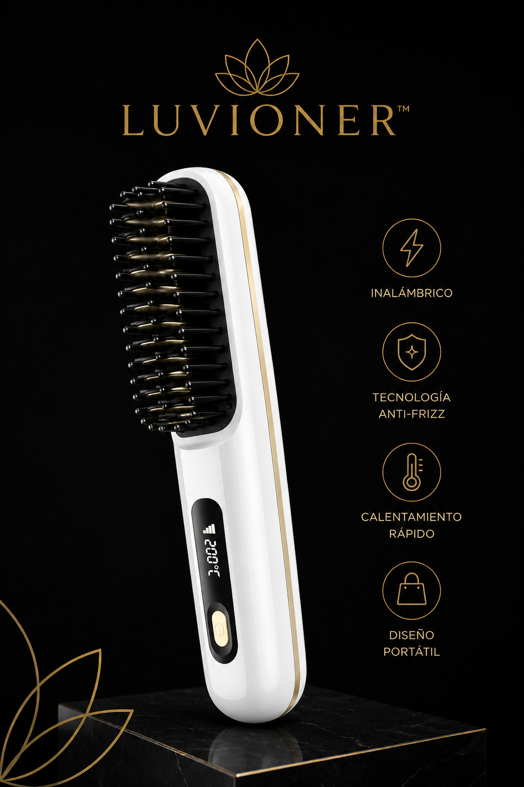 Luvioner AirBrush™ | Cepillo Alisador Premium