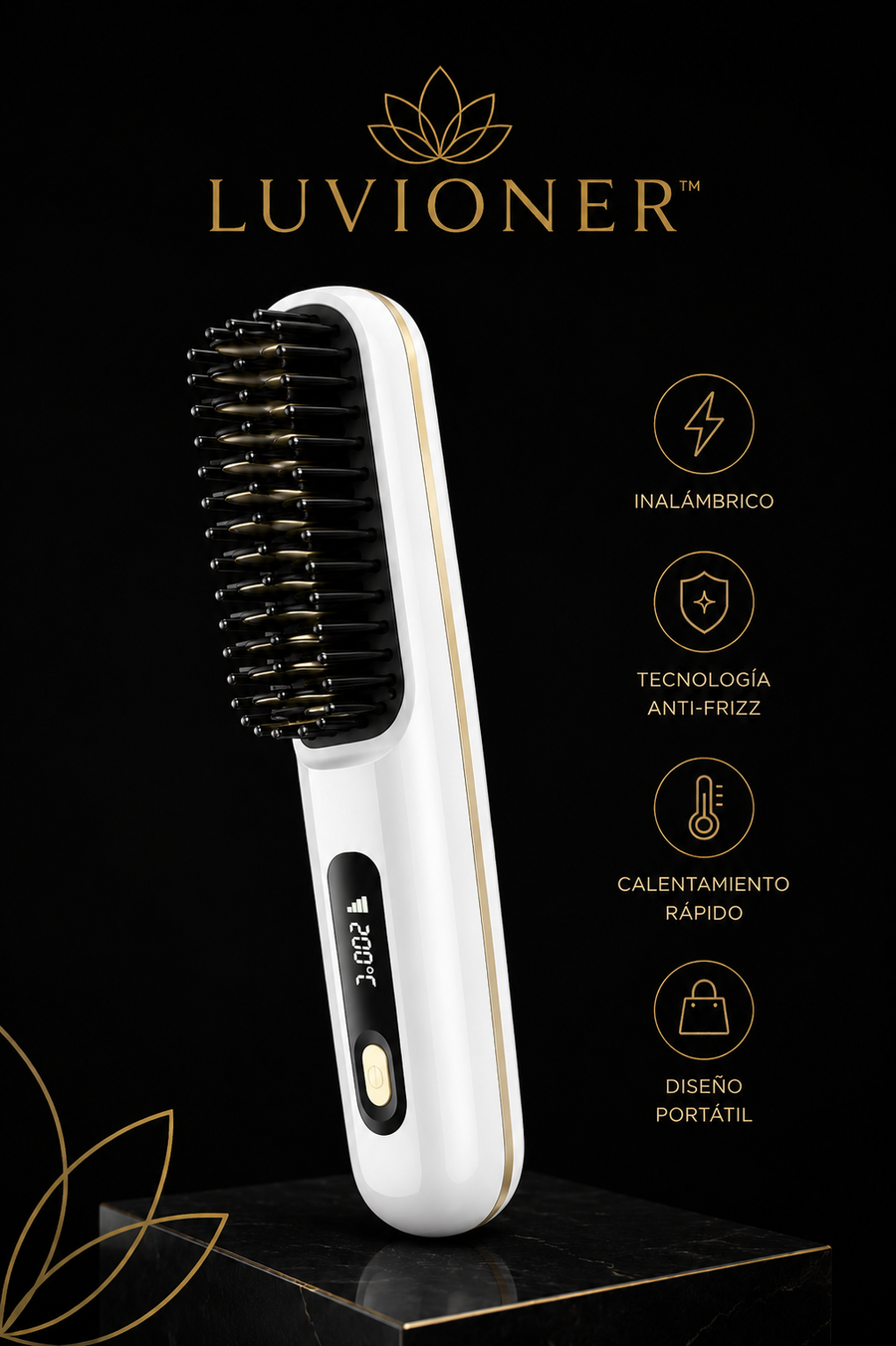 Luvioner AirBrush™ | Cepillo Alisador Premium