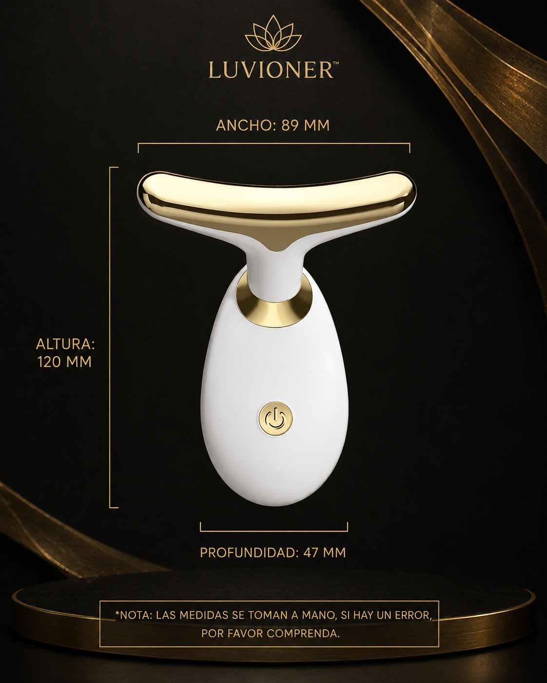 Luvioner SculptNeck™ | Masajeador Facial Reafirmante Premium